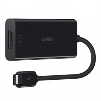 Belkin F2CU038BTBLK adaptador de cable USB type C HDMI Negro