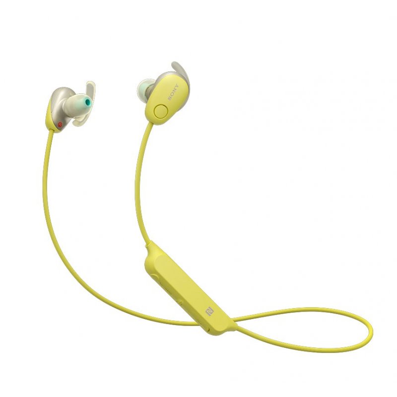 Sony WI-SP600NY auriculares para móvil Binaural Dentro de oído Amarillo