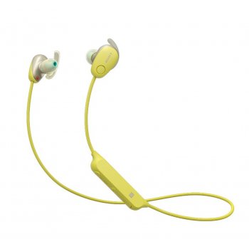 Sony WI-SP600NY auriculares para móvil Binaural Dentro de oído Amarillo