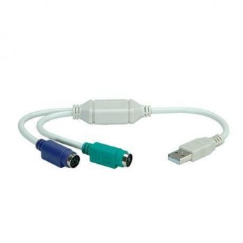 Nilox NX120200103 adaptador de cable PS 2 USB Blanco