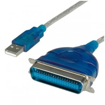 Nilox NX080500102 adaptador de cable USB 2.0 IEEE 1284 Azul