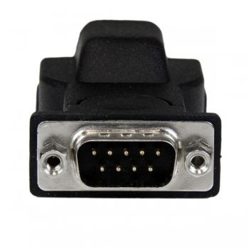 StarTech.com Adaptador USB a Serie RS232 DB9 de 1 puerto con Cable USB A a B Separable de 1,8m