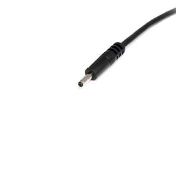 StarTech.com Cable Adaptador de Alimentación de 90cm USB a Conector Coaxial Tipo H 5V DC - Macho a Macho