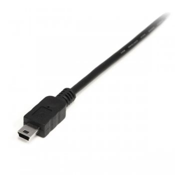StarTech.com Cable USB de 1m para Cámara - 1x USB A Macho - 1x Mini USB B Macho - Adaptador Negro