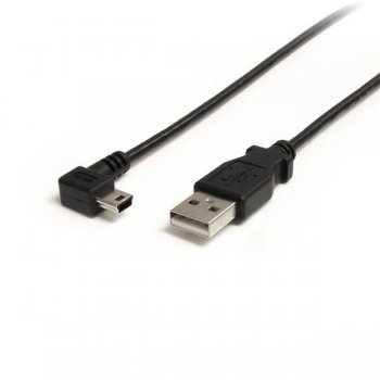 StarTech.com Cable de 0,9m Mini USB - USB A a Mini B Acodado a la Derecha