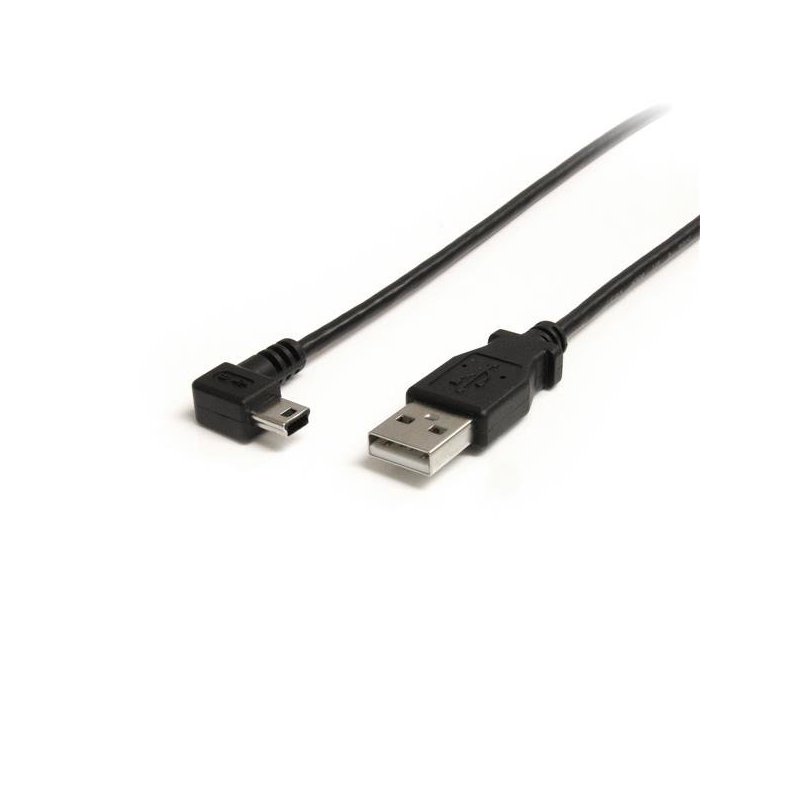 StarTech.com Cable de 0,9m Mini USB - USB A a Mini B Acodado a la Derecha