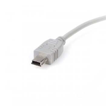 StarTech.com USB2HABM6 cable USB 1,8 m 2.0 USB A Mini-USB B Gris