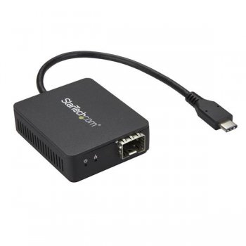 StarTech.com Adaptador Conversor USB 3.0 USBC a SFP Abierto Transceiver USB Tipo C