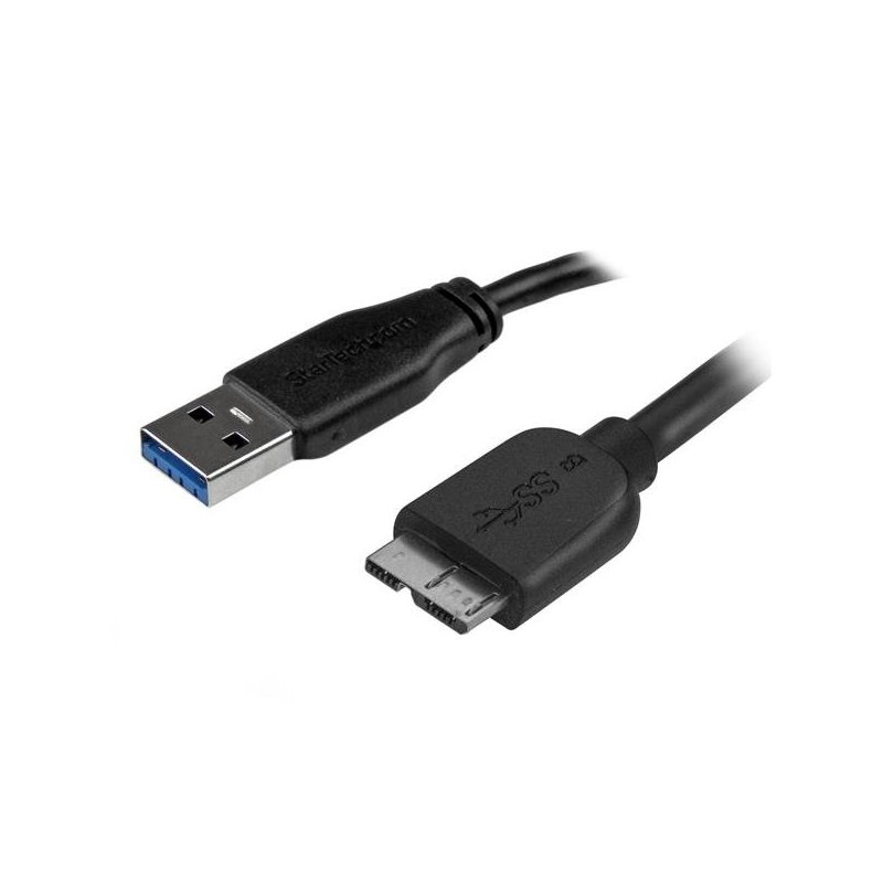 StarTech.com Cable micro USB 3.0 delgado de 0,5m