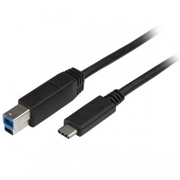 StarTech.com USB315CB2M cable USB 2 m 3.0 (3.1 Gen 1) USB C USB B Negro