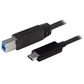 StarTech.com USB31CB1M cable USB 1 m 3.1 (3.1 Gen 2) USB C USB B Negro