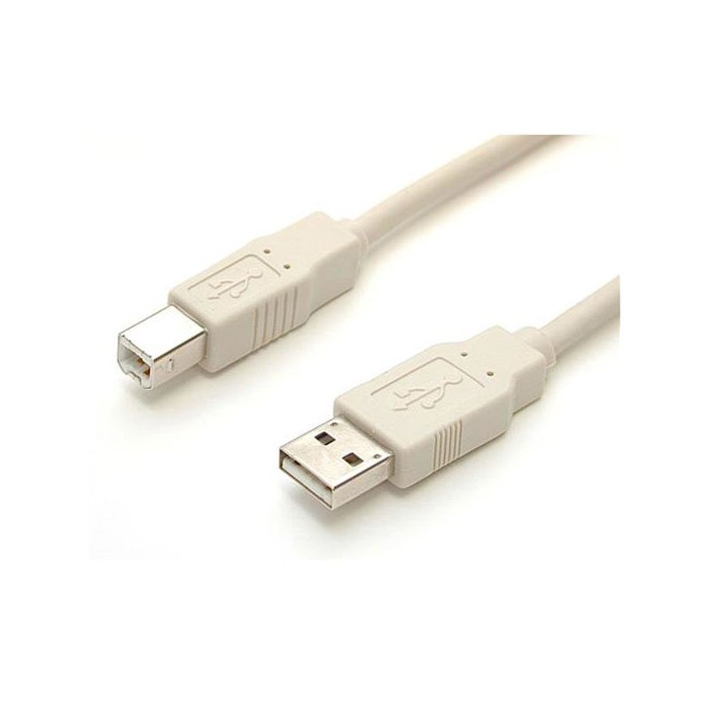StarTech.com USBFAB_6 cable USB 1,8 m 2.0 USB A USB B Beige