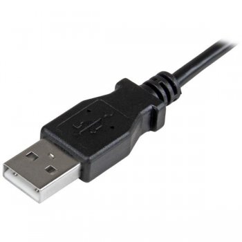 StarTech.com Cable de 1m Micro USB con conector acodado a la derecha - Cable de Carga y Sincronización
