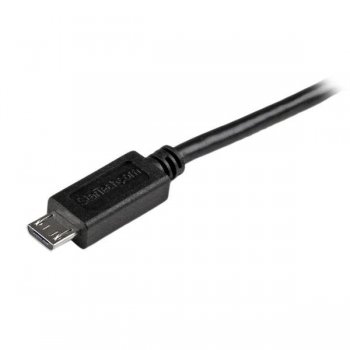 StarTech.com Cable Adaptador 0,5m USB A Macho a Micro USB B Macho Delgado para Teléfono Móvil y Tablets