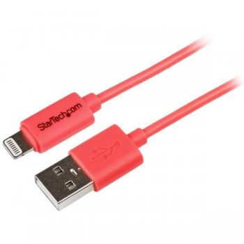 StarTech.com Cable de 1 metro con Conector Lightning de Apple a USB para iPhone   iPod   iPad - Rosa