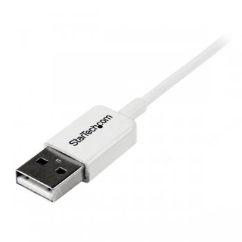 StarTech.com Cable Adaptador 2m USB A Macho a Micro USB B Macho para Teléfono Móvil Smartphone - Blanco