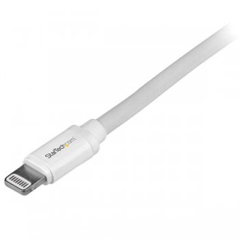 StarTech.com Cable de 2m Lightning de 8 Pin a USB A 2.0 para Apple iPod iPhone 5 iPad - Blanco
