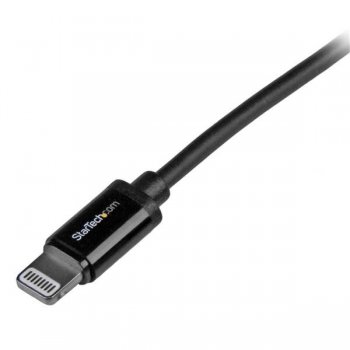 StarTech.com Cable 1m Lightning 8 Pin a USB 2.0 para Apple iPod iPhone iPad - Negro