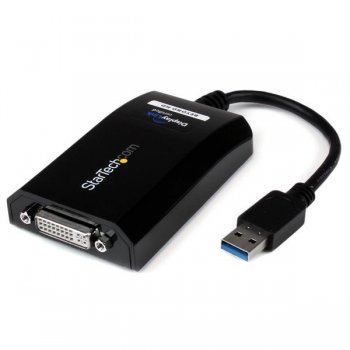 StarTech.com Cable Adaptador de Vídeo DVI USB 3.0 - Conversor Tarjeta Gráfica Externa - 2048x1152