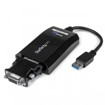 StarTech.com Cable Adaptador de Vídeo DVI USB 3.0 - Conversor Tarjeta Gráfica Externa - 2048x1152