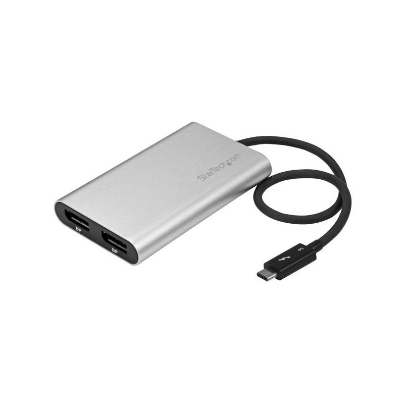 StarTech.com Adaptador Thunderbolt 3 a DisplayPort Doble - 4K 60Hz