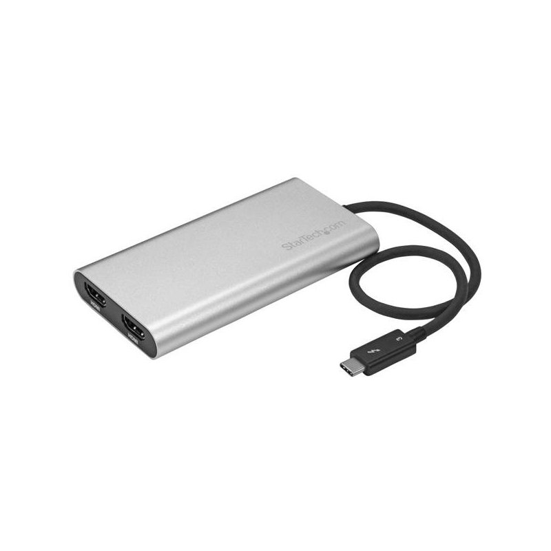 StarTech.com Adaptador Thunderbolt 3 a HDMI Doble - 4K 30Hz
