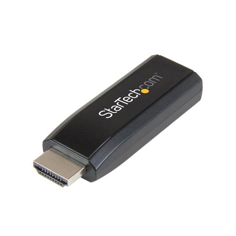 StarTech.com Adaptador compacto de vídeo HDMI a VGA con audio