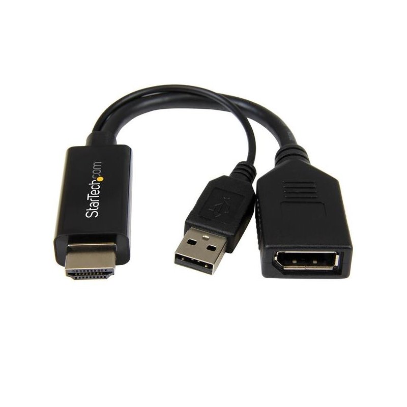 StarTech.com Conversor HDMI a DisplayPort - 4K