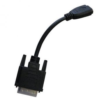 Nilox NX080200102 adaptador de cable HDMI DVI-D Negro