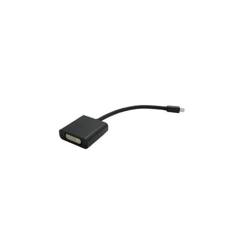 Nilox NX080200109 adaptador de cable Mini DisplayPort DVI-D Negro