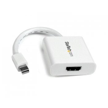StarTech.com Adaptador Conversor de Vídeo Mini DisplayPort DP a HDMI - 1920x1200 - Pasivo - Blanco