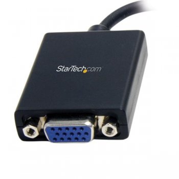 StarTech.com Adaptador Conversor de Vídeo Mini DisplayPort DP a VGA - 1920x1200 - Cable Convertidor Activo