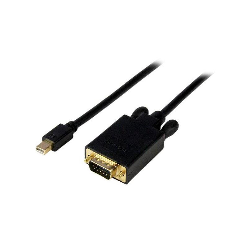 StarTech.com Cable de 3m de Vídeo Adaptador Conversor Activo Mini DisplayPort a VGA - 1080p - Negro