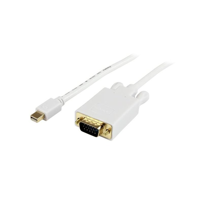 StarTech.com Cable de 91cm de Vídeo Adaptador Conversor Activo Mini DisplayPort a VGA - 1080p - Blanco