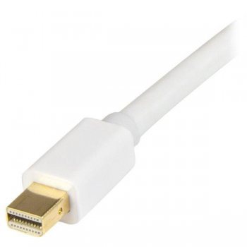 StarTech.com Cable Conversor Mini DisplayPort a HDMI de 1m - Color Blanco - Ultra HD 4K