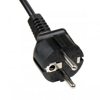 StarTech.com Cable de 1m de Alimentación con 3 Clavijas para Ordenador Portátil - Cable Schuko CEE7 a C5 Hoja de Trébol