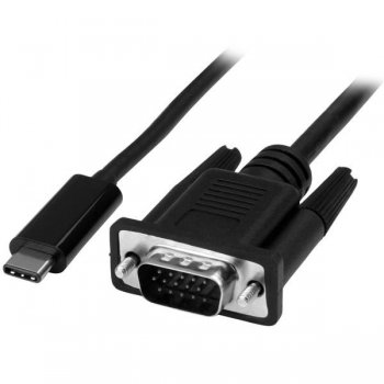 StarTech.com Cable Adaptador Conversor USB-C a VGA - 1m - 1920x1200