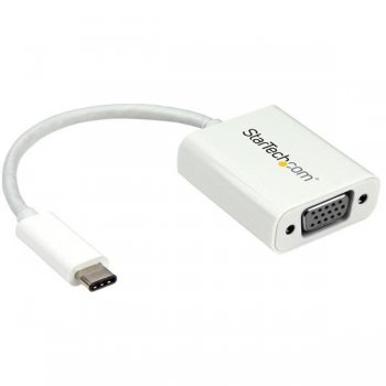 StarTech.com Adaptador USB-C a VGA - Blanco