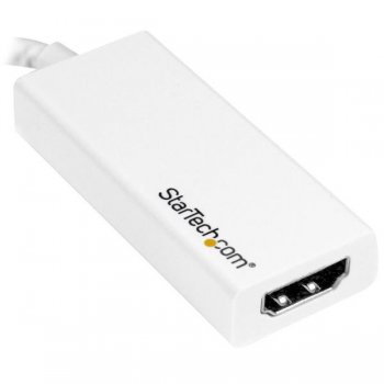 StarTech.com Adaptador USB-C a HDMI - 4K 60Hz - Blanco