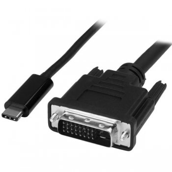 StarTech.com Cable Adaptador Conversor USB-C a DVI - 1m - 1920x1200