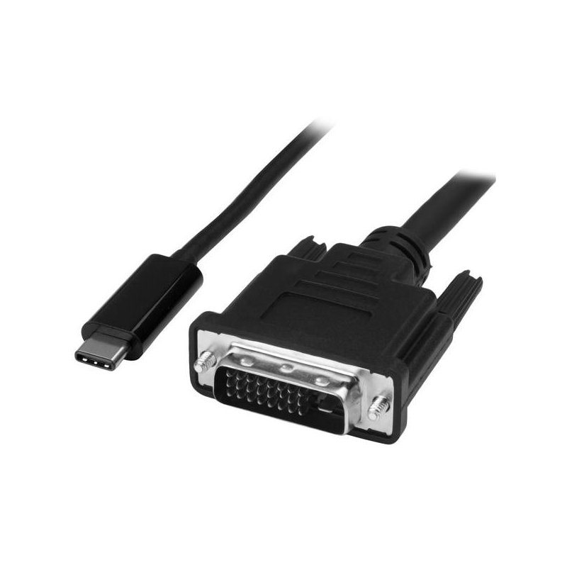 StarTech.com Cable Adaptador Conversor USB-C a DVI - 1m - 1920x1200