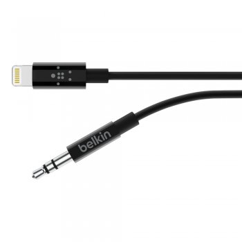 Belkin AV10172BT06-BLK cable de audio 1,8 m 3,5mm Negro