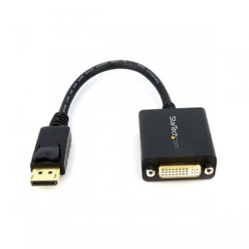 StarTech.com Adaptador de Vídeo DisplayPort a DVI - Conversor DP - Hasta 1920x1200 - Convertidor Pasivo Externo