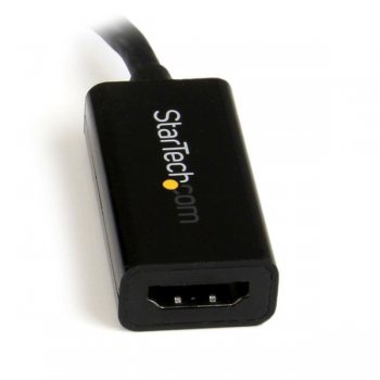 StarTech.com Conversor de Vídeo DisplayPort a HDMI con Audio – Adaptador Activo DP 1.2 para Ordenadores de Sobremesa Laptops –