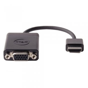 DELL DAUBNBC084 adaptador de cable de vídeo HDMI VGA (D-Sub) Negro