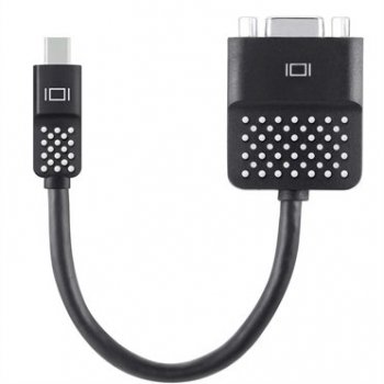 Belkin F2CD028BT adaptador de cable mini DisplayPort D-Sub Negro