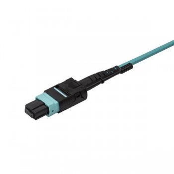 StarTech.com MPO8LCPL1M cable de fibra optica 1 m OM3 MPO MTP 8x LC Aqua