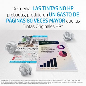 Cartucho de Tinta 1CC20AE | HP 903 Original Tricolor XL