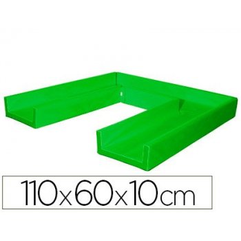Colchon de dormir sumo didactic plegable 110x60x10 cm verde