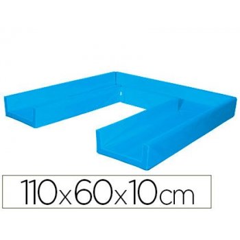 Colchon de dormir sumo didactic plegable 110x60x10 cm azul